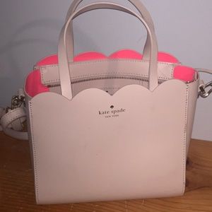 Kate Spade Pink scalloped bag